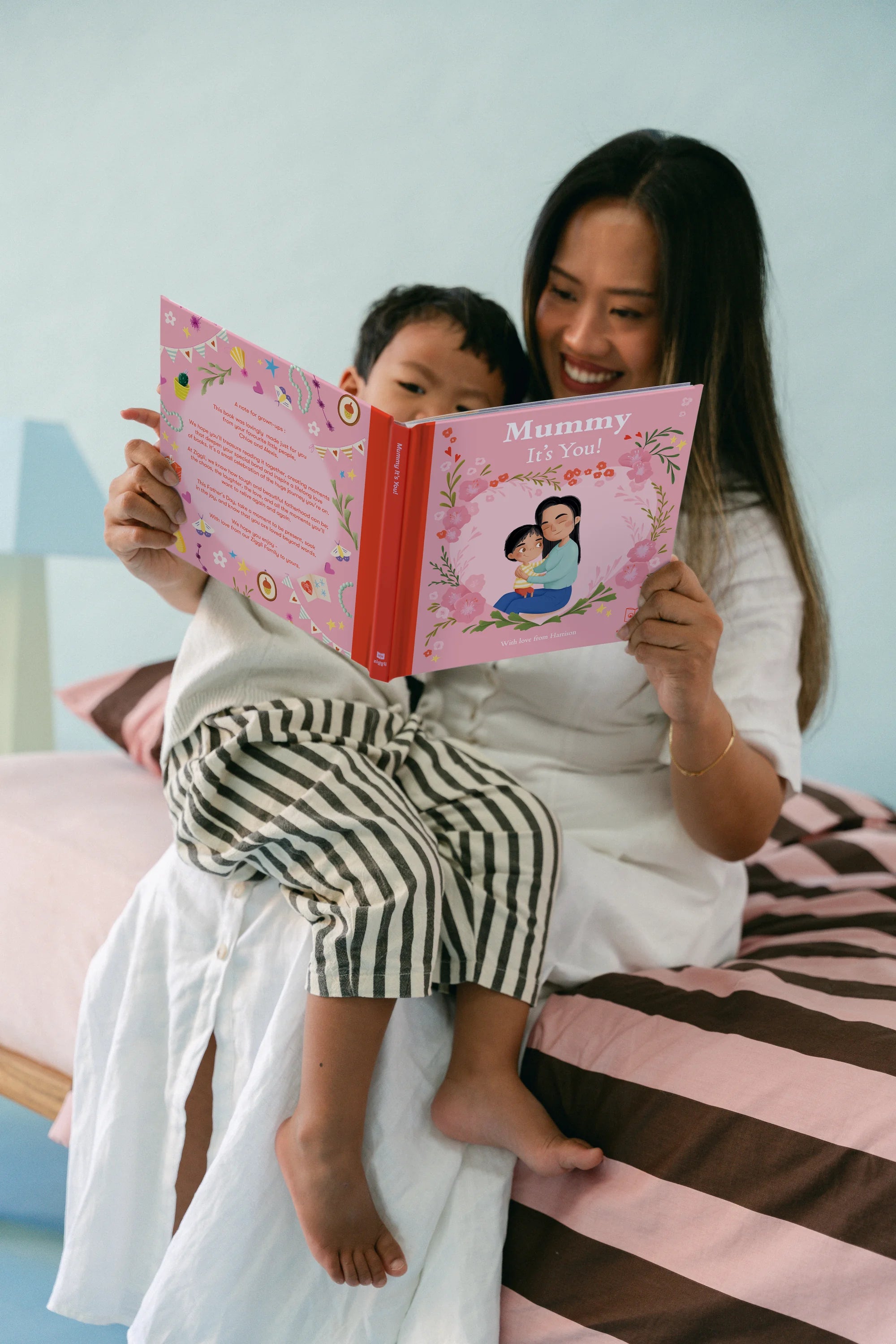 Mummy It's You personalised children's book by Ziggli, a unique gift idea for mums from their kids